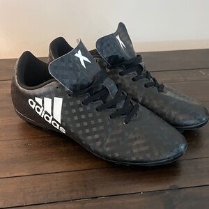 Adidas Boys Black Soccer Cleats